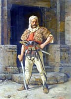 A Serbian warrior