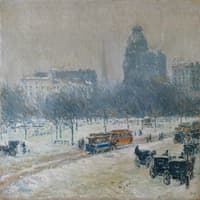 Winter in Union Square