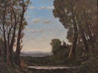 At the edge of the forest