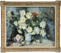 Vase of Roses