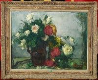 Vase with Roses