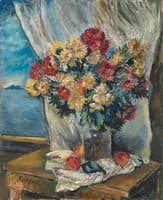 Flowers by the Sea