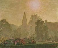 Village of Duerle with Sunshine