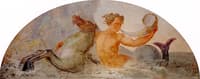 Triton Sounding the Conch with Hippicampus