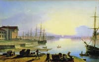 Sunrise in St. Petersburg