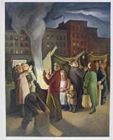 Italian Harlem Street Scene