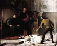 An episode that led to the reconstitution of Compagnia della Misericordia