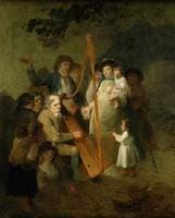 John Smith, the Blind Harper of Conway, with Penillion Singers