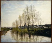 River Landscape, Champagne