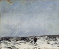 Moorland with carriage