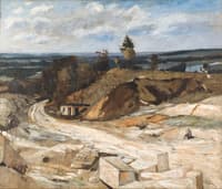 Stonequarry by the River Oise