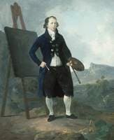 Self Portrait of the Artist in a Landscape