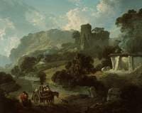 Return from Market, Castell Coch