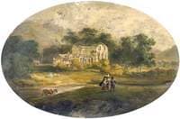 View of Valle Crucis