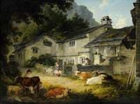 Cottages at Clappersgate near Ambleside, Cumbria