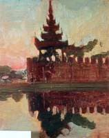 The Moat, Mandalay, South East Corner