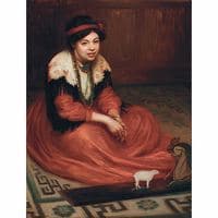 Portrait of Pamela Colman Smith