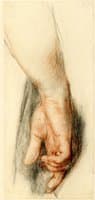Study for the painting 'The Penny Wedding'