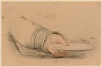 Study for the painting 'The Penny Wedding'