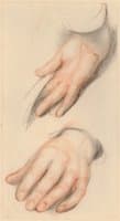 Study for the painting 'The Penny Wedding'