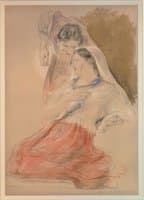 Study for the painting 'The Peep-O'-Day Boys' Cabin, in the West of Ireland'
