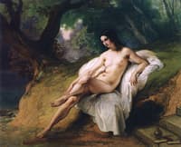 Woman Bathing