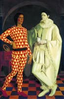 Harlequien and Pierrot