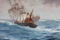 The Rescue of the 'Anna Mathilda' by the Trawler 'Clyde