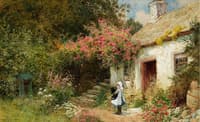 Girl with a Cat