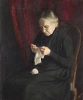 Portrait of the Artist's Mother (Maria Barth-Imhoof 1845–1929)