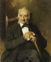 Portrait of my Uncle Ernst Rinck from Grenzach