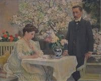 Portrait of Adèle and Rudolf von Tavel-Stettler