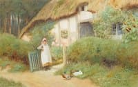 A woodland cottage
