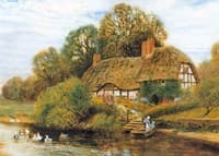 Large Cottage by a River