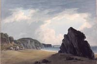Rocky coast near Tenby