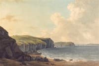 View from Caldey Island, looking towards Margaret Island