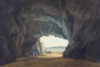 Tenby - View from a Rocky Cave