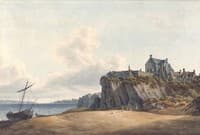 View looking West, back towards Tenby