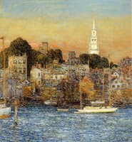 Newport, October Sundown