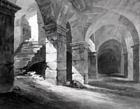 In the Arcade of the Colosseum