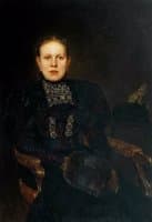 Portrait of O.F. Buryshkina
