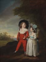 The Shelly Children, John and Charlortte Anne