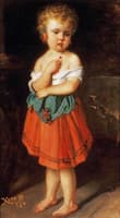 Girl Picking Cherries