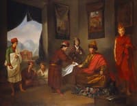 The Teshu Lama (d 1780) Giving Audience