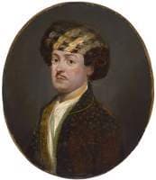 Major William Davy (d.1784), Bengal Army, Persian Secretary to the Governor-General, in Persian Dres