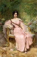 Portrait of Suzanne Hudelo, née Armand, Sitting in a Greenhouse