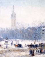 Madison Square - Snowstorm