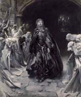 Ellen Terry (replica of an original of 1889 by the artist)