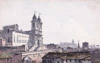 The Church of Santissima Trinità dei Monti