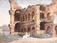 Exterior of the Colosseum from the West